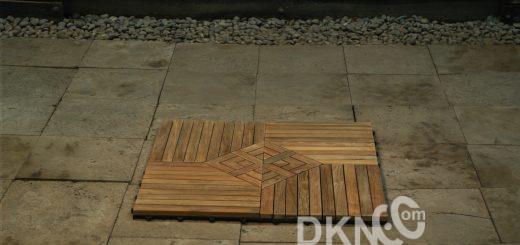 teak tile flooring